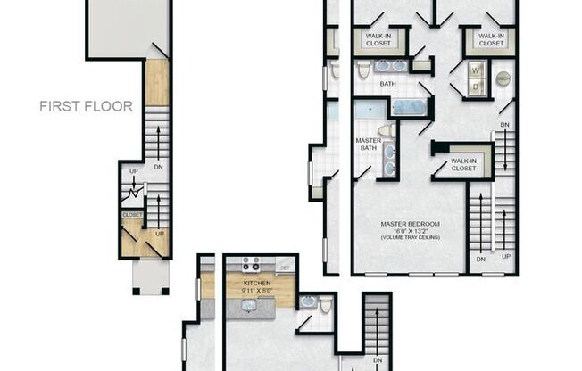 3 beds, 2.5 baths, 1,682 sqft, $3,058, Unit 1-9450