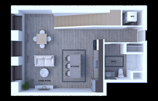 2 beds, 2 baths, 1,310 sqft, $2,555, Unit 1202