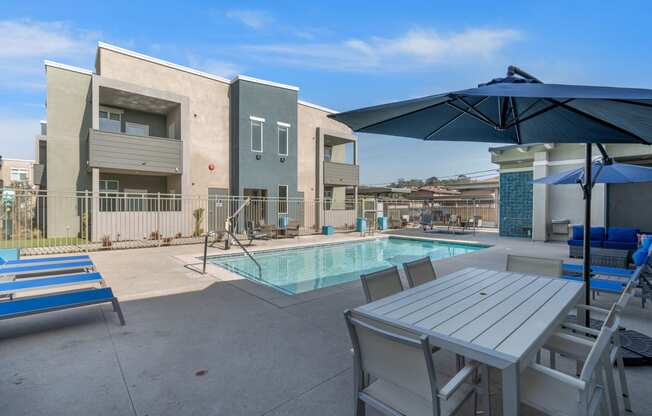 our apartments offer a swimming pool at Loma Villas Apartments, San Bernardino, CA