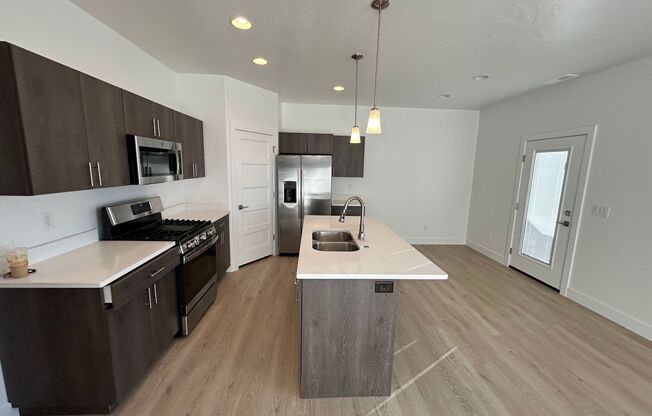 Brand New 3 bed, 2.5 bath, 2 car garage townhome for rent