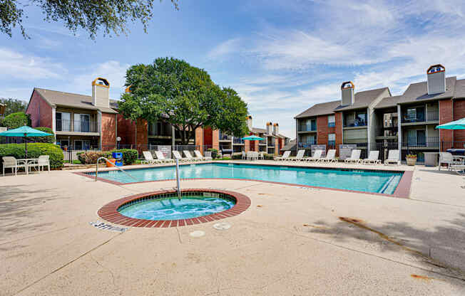 Hot Tub And Pool at Copper Hill, Bedford, 76021