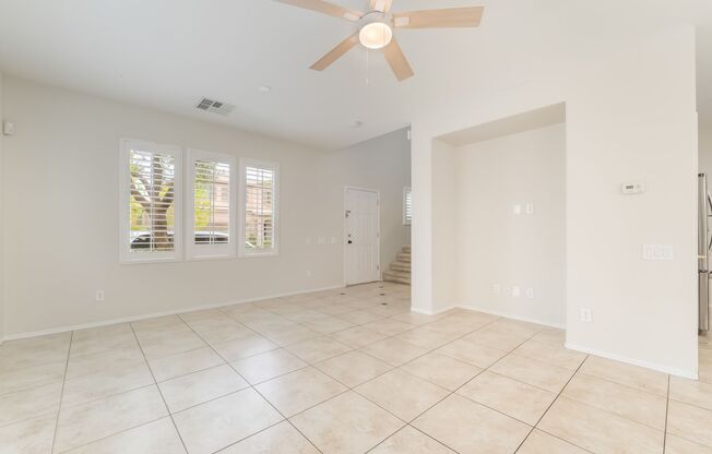 Gated Community  Home  Three Bedrooms, 2.5 Bathrooms, 2 Car Garage