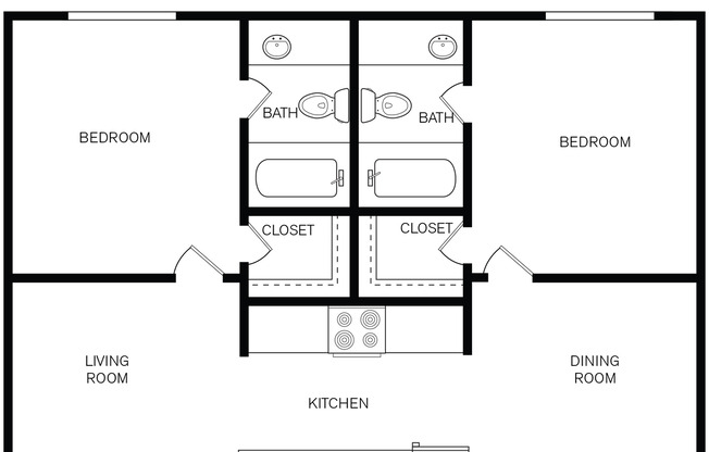 2 beds, 2 baths, 728 sqft, $1,025