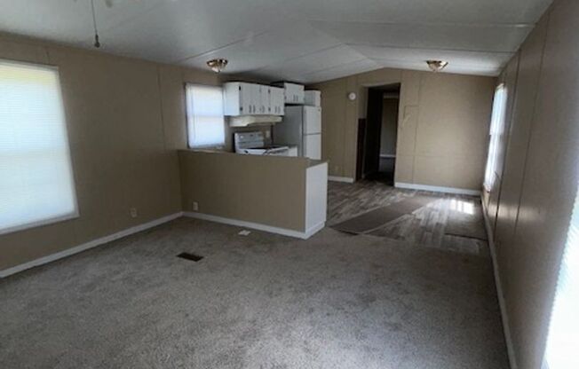 3-bedroom, 2-bath mobile home