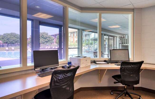 Business Center with High speed Internet