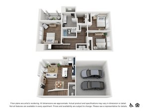 3 beds, 2.5 baths, 1,572 sqft, $2,375