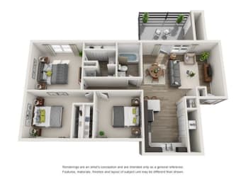 3 beds, 2 baths, 1,200 sqft, $1,610