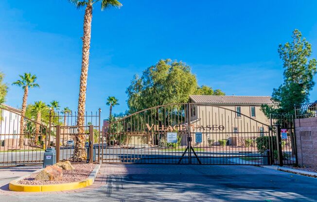 3 bedroom home in gated community
