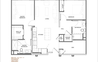 2 beds, 2 baths, 1,027 sqft, $4,000, Unit 429