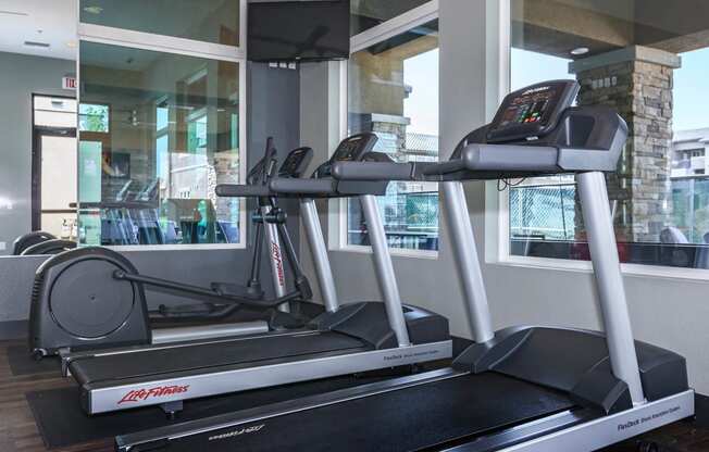 treadmill at Level 25 at Durango by Picerne, Nevada, 89113
