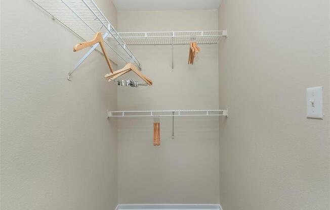 Montecito Pointe Built-In Shelving In Closet in Las Vegas, NV Apartments for Rent