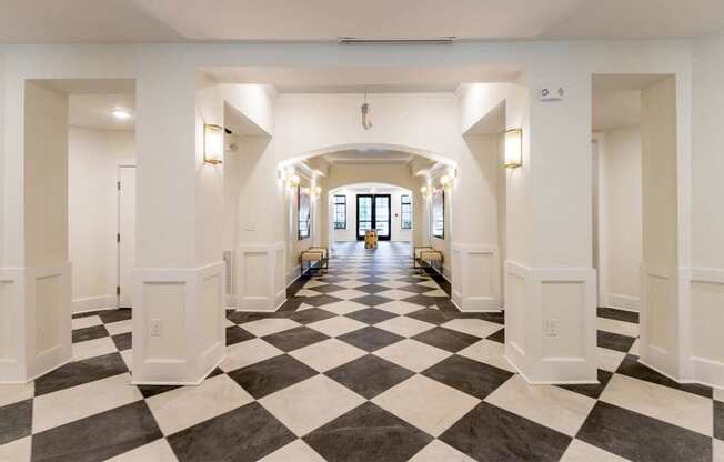 Lobby With Modern Design at The Roseberry, Columbia