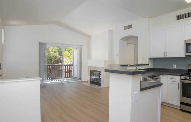 Living Room with Hard Surface Flooring