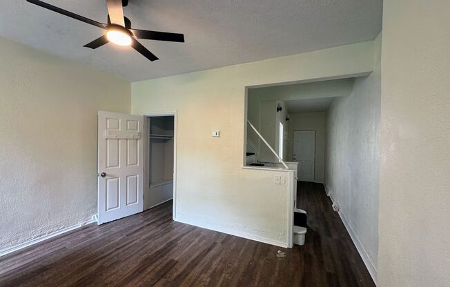 3 bed 1 bath - newly updated, central air, laundry.