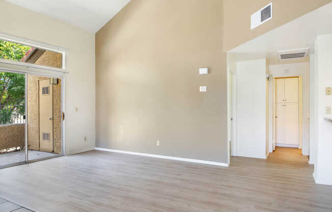 Living Room with Hard Surface Flooring