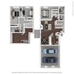 3 beds, 2.5 baths, 1,728 sqft, $2,692