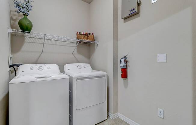 Full size Washer And Dryer In Unit at Bermuda Estates Apartments in Ormond Beach, FL