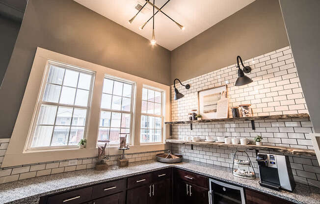 Electric Range In Kitchen at Champion Farms Apartments, Louisville, Kentucky