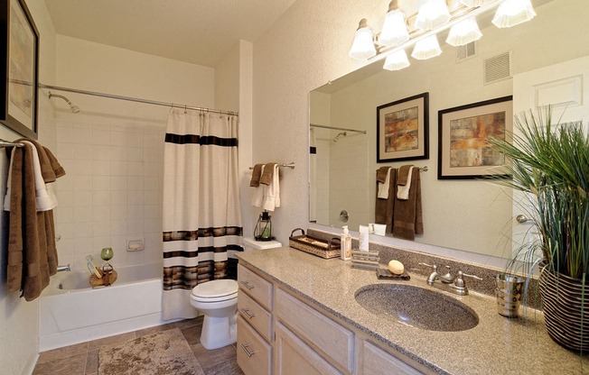 Full Bathroom at Apartments near University of Arizona