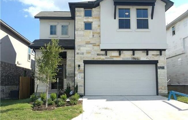 Great open floor plan with high ceilings.