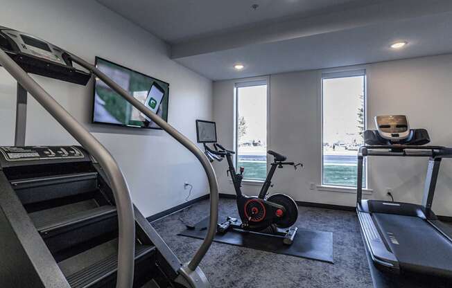 gym at The Flats at Riverwoods, Provo, 84604