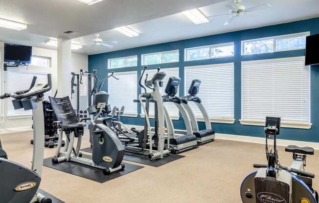 Cardio Equipment at The Madison Apartments in Olympia, Washington, WA