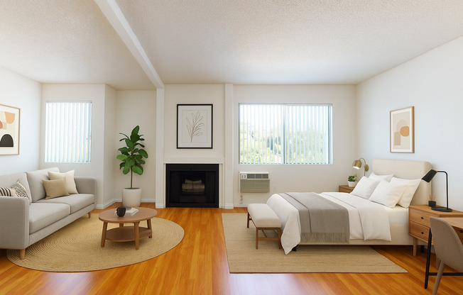 Studio, 1 bath, 410 sqft, $1,595, Unit 233D