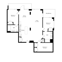 3 beds, 2 baths, 1,347 sqft, $5,238