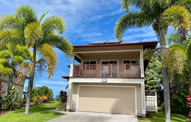 4 bedroom 3 bath unfurnished home in Pualani Estates