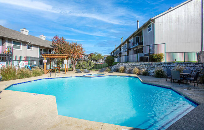 Swimming Pool at The Villas at Quail Creek Apartment Homes in Austin Texas