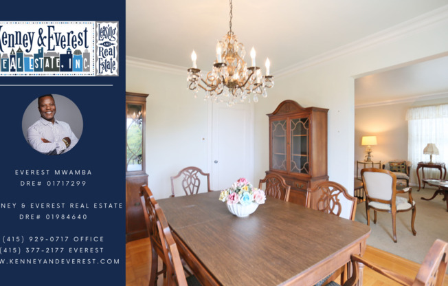 Two-story, 3BR/2.5BA Single family home including Lower-Level Suite with Bath & Kitchenette in Glen Park's Miraloma neighborhood, Washer/Dryer, Garage, Pets considered (1 Gaviota Way)