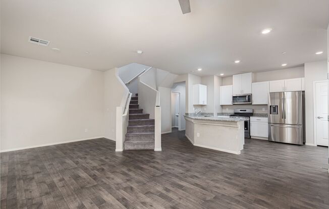 Newer three bedroom unit in gated community with pool