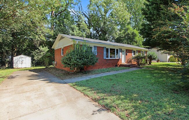 Charming 4 Bedroom Brick Ranch!
