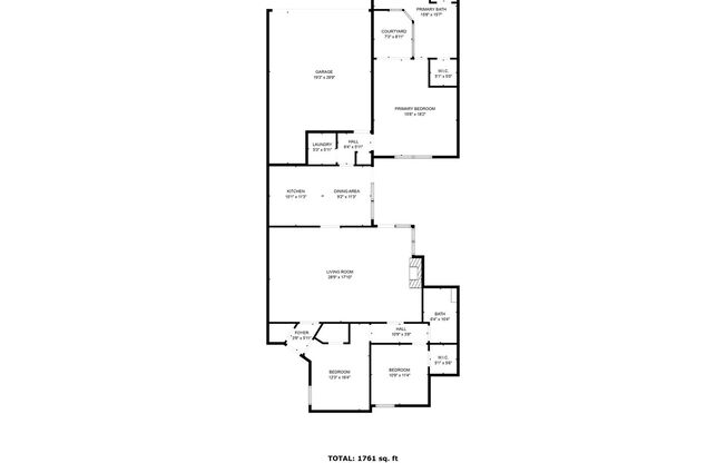 3 beds, 2 baths, 1,987 sqft, $2,595, Unit 4013