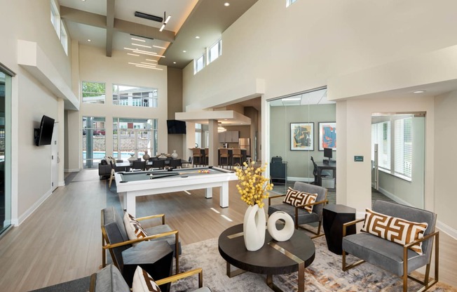 Clubhouse with Pool Table