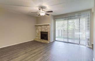 Unfurnished Living Area at Turtle Creek Vista, San Antonio, Texas