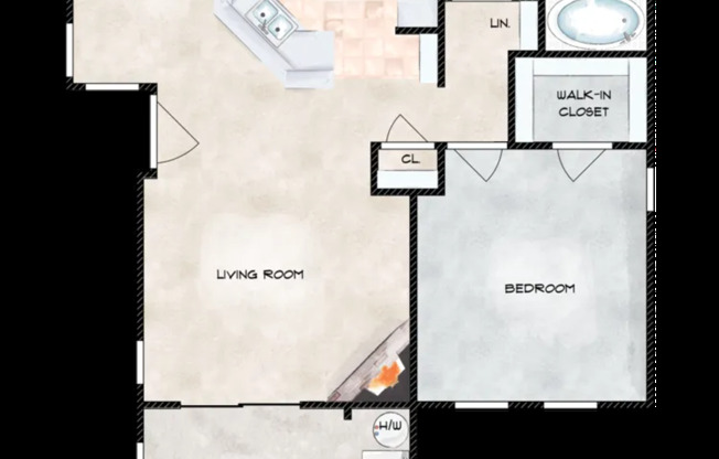 1 bed, 1 bath, 866 sqft, $2,306, Unit Unit 0803