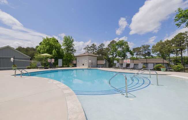 our apartments have a resort style swimming pool