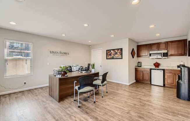 Our Leasing Office at Vista Flores Apartments in San Marcos, California