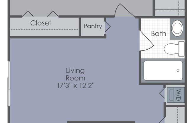 1 bed, 1 bath, $950