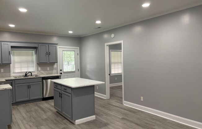 Fully renovated 3 bedroom 2 bathroom house!   Lawn Care Included