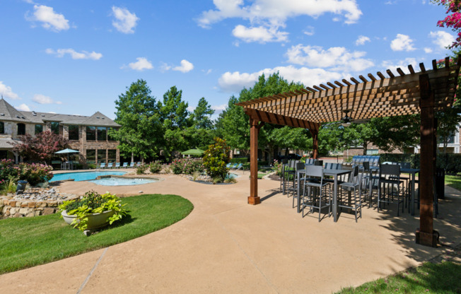 View of Enclave on Golden Triangle Pool and Grills