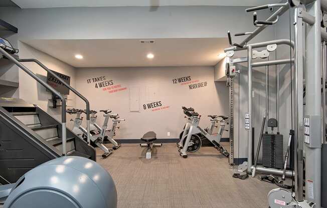 Gym And Spin Studio at Wilbur Oaks Apartments, Thousand Oaks, California