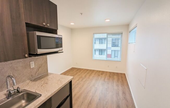 Studio, 1 bath, 186 sqft, $1,465, Unit 421