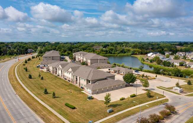 Aerial of Prairie Lakes