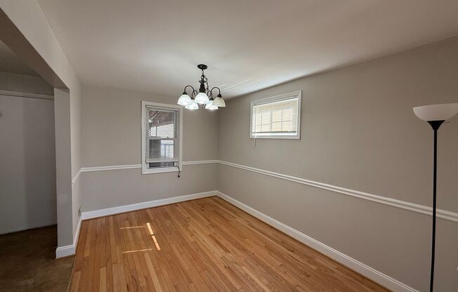 End Unit 3BR Townhome in Dundalk | Fresh Paint, Refinished Hardwood Floors, Fenced Yard, Off-Street Parking