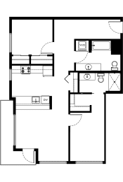 2 beds, 2 baths, 886 sqft, $2,726