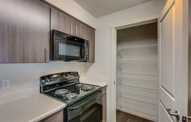 Pantry Storage available in homes at SOUTH HILL BY VINTAGE, Puyallup