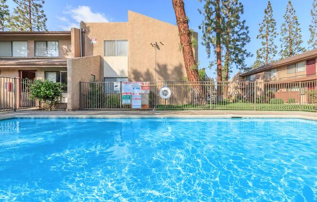 a large pool of water