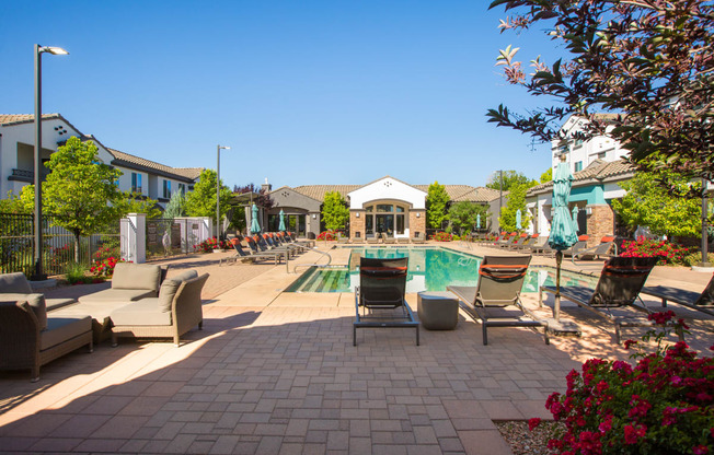 Pool With Large Sundeck And Wi-Fi at SkyStone Apartments, New Mexico